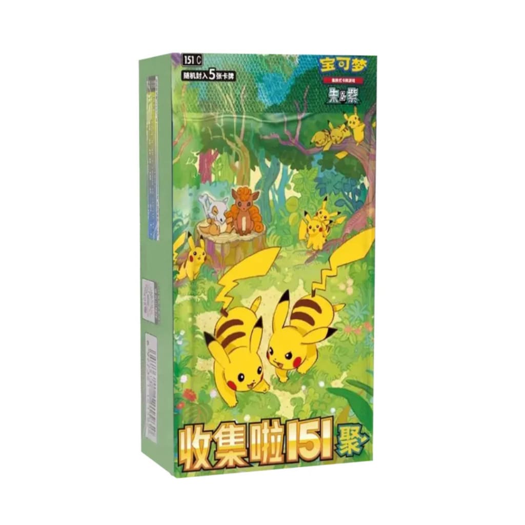 Pokemon Simplified Chinese "Collect 151: Gathering" Slim Booster Box