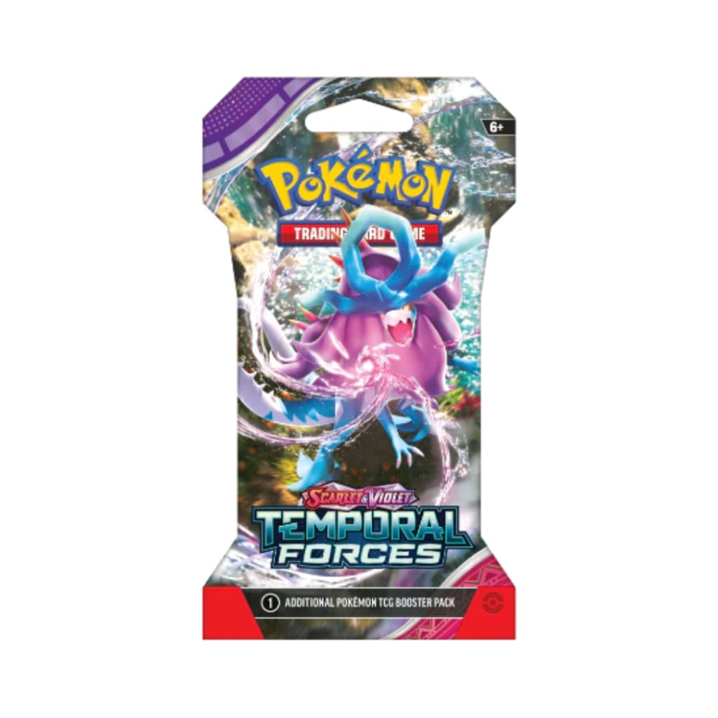 Pokemon SV Temporal Forces Sleeved Booster Pack (Random Art)