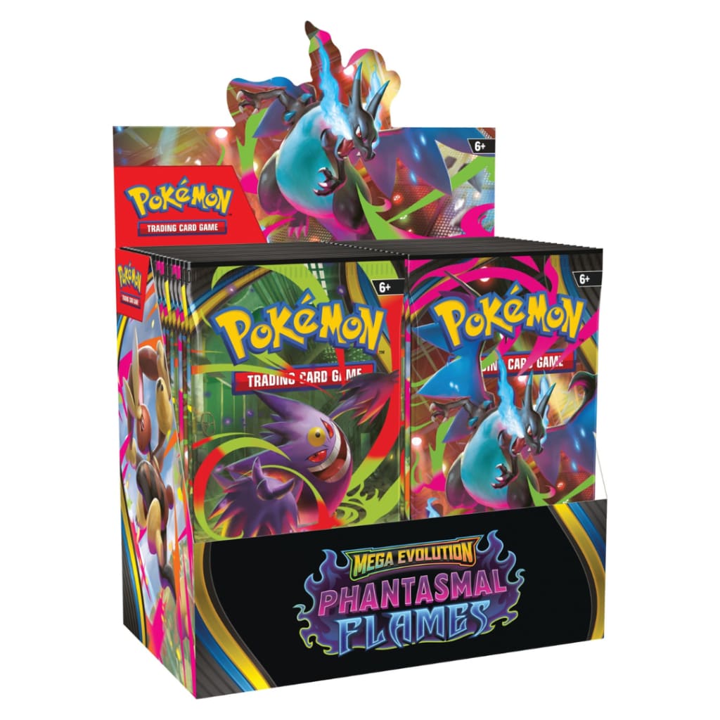 Pokemon TCG Mega Evolution Phantasmal Flames Booster Box