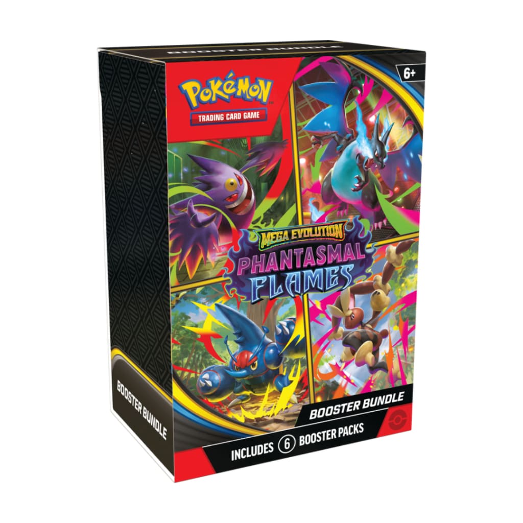 Pokemon TCG Mega Evolution Phantasmal Flames Booster Bundle