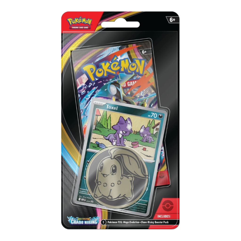 Pokemon TCG Mega Evolution Set 4 - Chaos Rising Checklane Blister