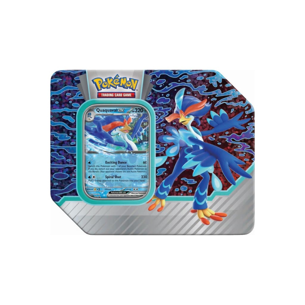 Pokemon TCG: Paldea Partners Tin - Quaquaval ex