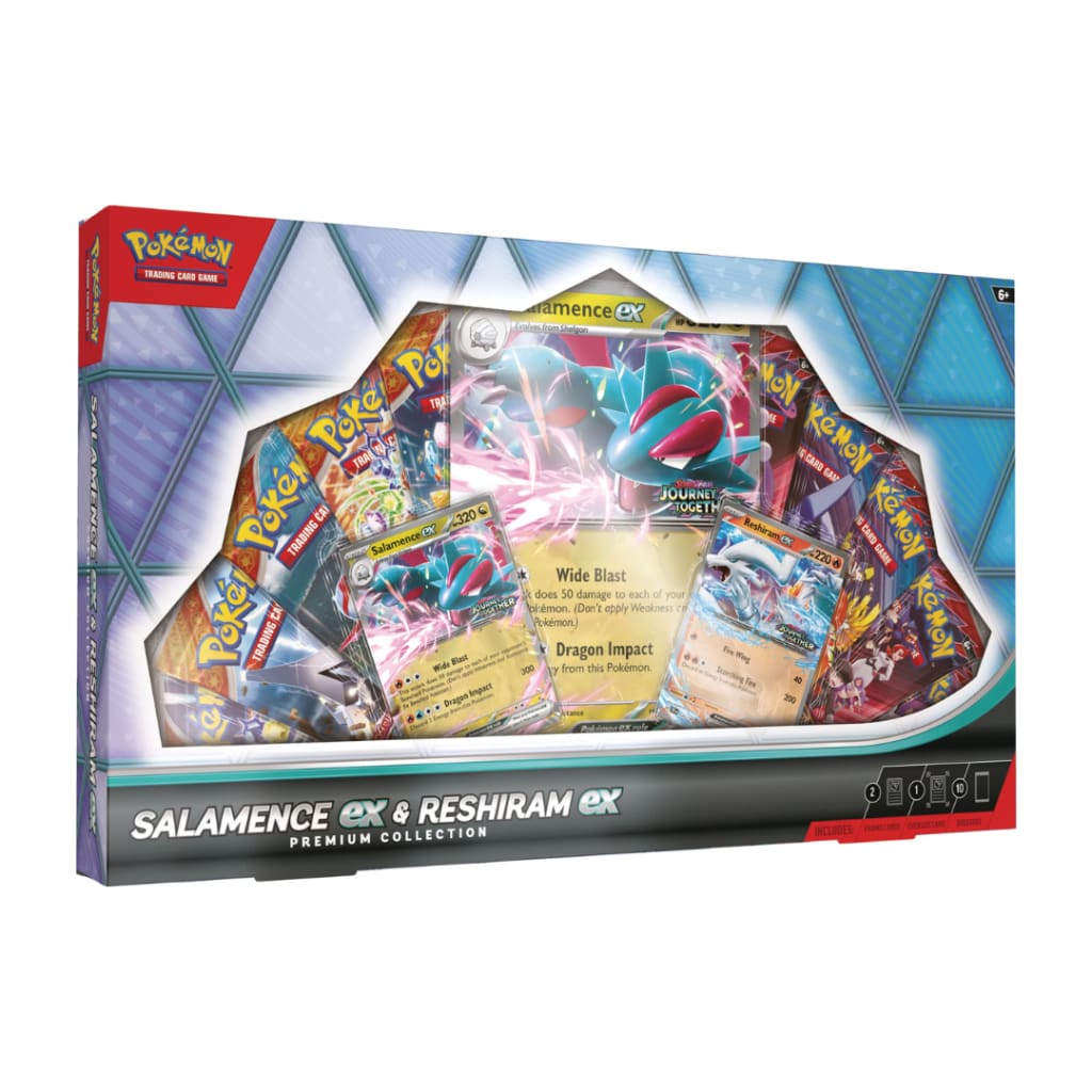 Pokemon TCG: Salamence ex &  Reshiram ex Premium Collection