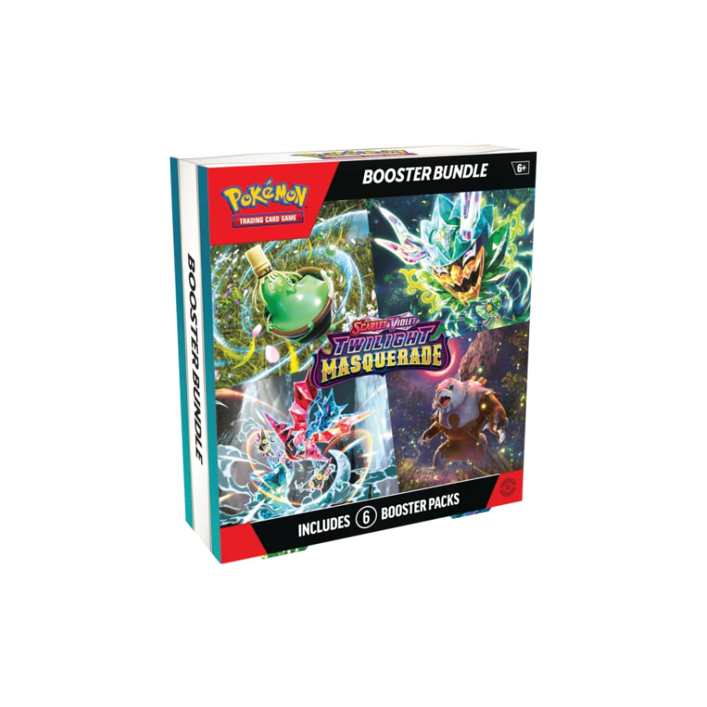 Pokemon TCG: Scarlet & Violet - Twilight Masquerade Booster Bundle (6 Packs)