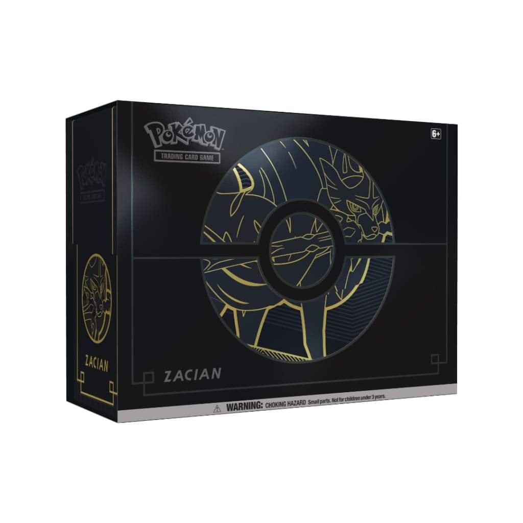 Pokémon Tcg: Sword & Shield Elite Trainer Box Plus—zacian