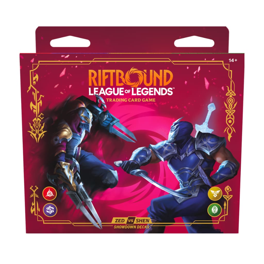 Riftbound: League of Legends Vendetta Zed vs. Shen Showdown Deck Set (Pre Order)