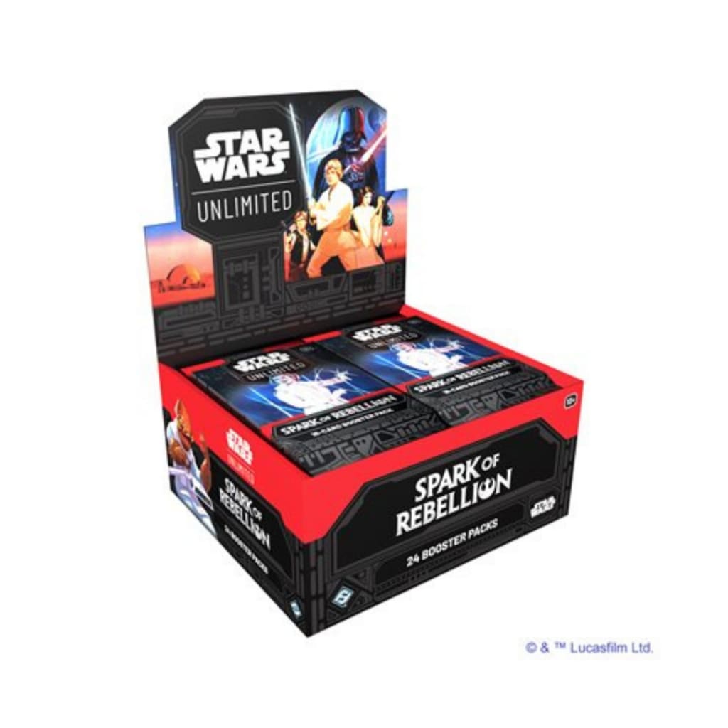 Star Wars: Unlimited: Spark of Rebellion Draft Booster Box