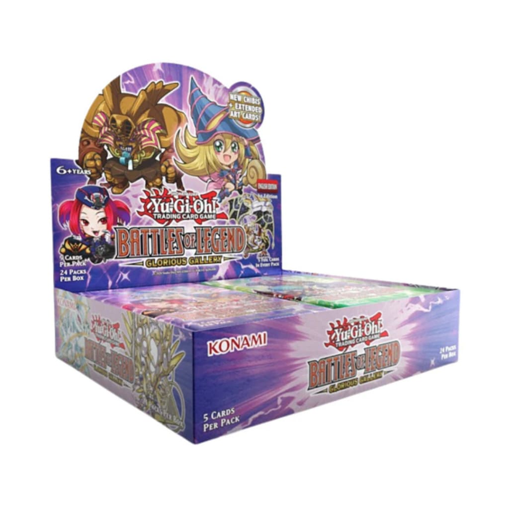 Yugioh - Battles of Legend: Glorious Gallery Booster Box - 1st Edition