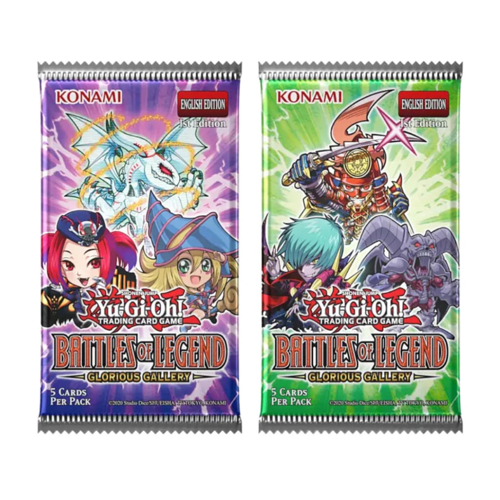 Yugioh - Battles of Legend: Glorious Gallery Booster Box - 1st Edition