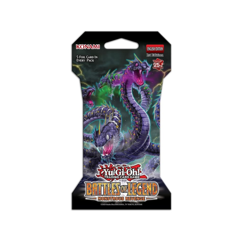 Yugioh - Battles of Legend: Monstrous Revenge Blister - 1st Edition