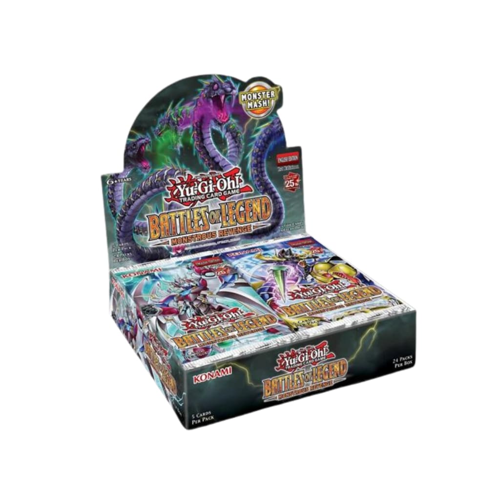 Yugioh - Battles of Legend: Monstrous Revenge Booster Box - 1st Edition