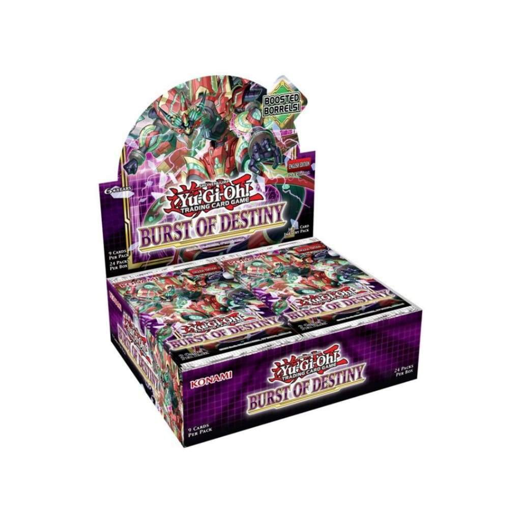 Yugioh Burst Of Destiny Booster Box - 1st Edition
