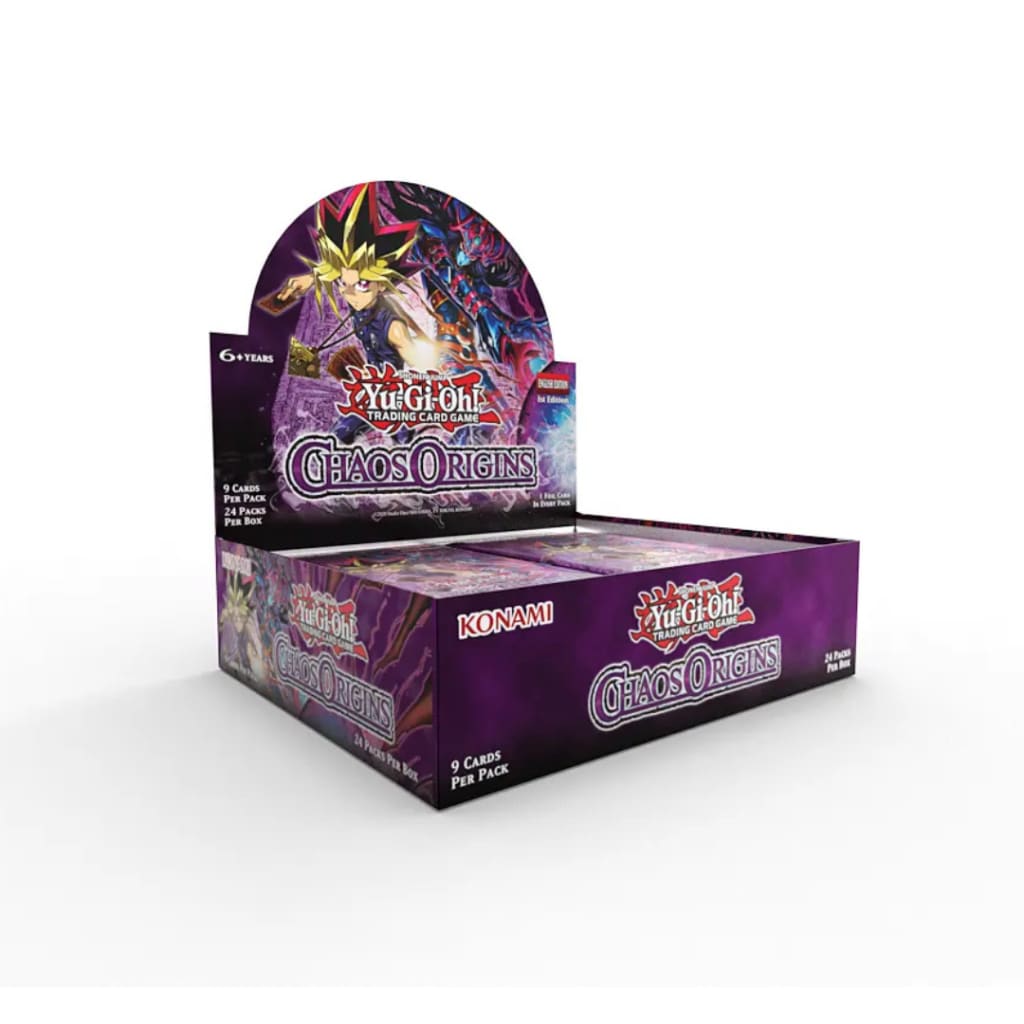 Yugioh Chaos Origins 1st Edition Booster Box