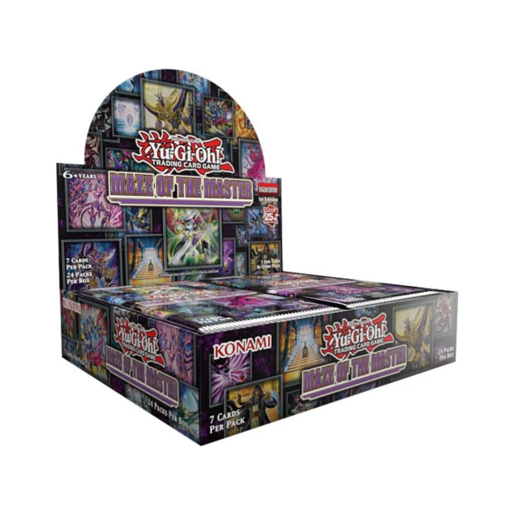 Yugioh Maze Of The Masters Booster Box 1st Edition