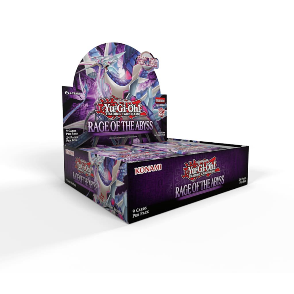 Yugioh Rage Of The Abyss Booster Box 1st Edition